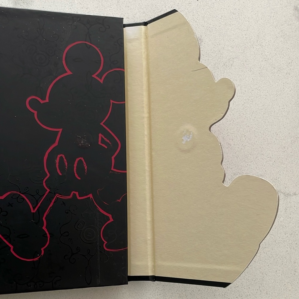 Mickey Autograph Mini Notebook - Black - Picture 4 of 11
